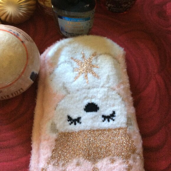 Bath and Body Christmas Socks
